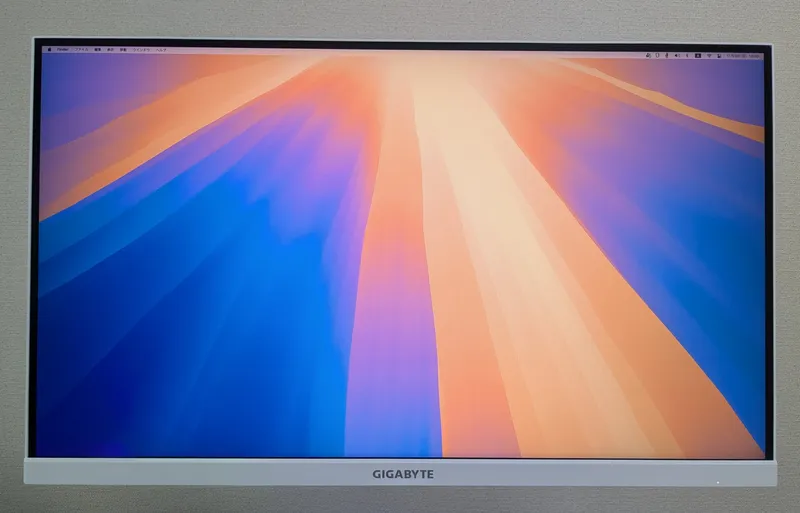27インチ白色ゲーミングモニター GIGABYTE M27QA ICE レビュー