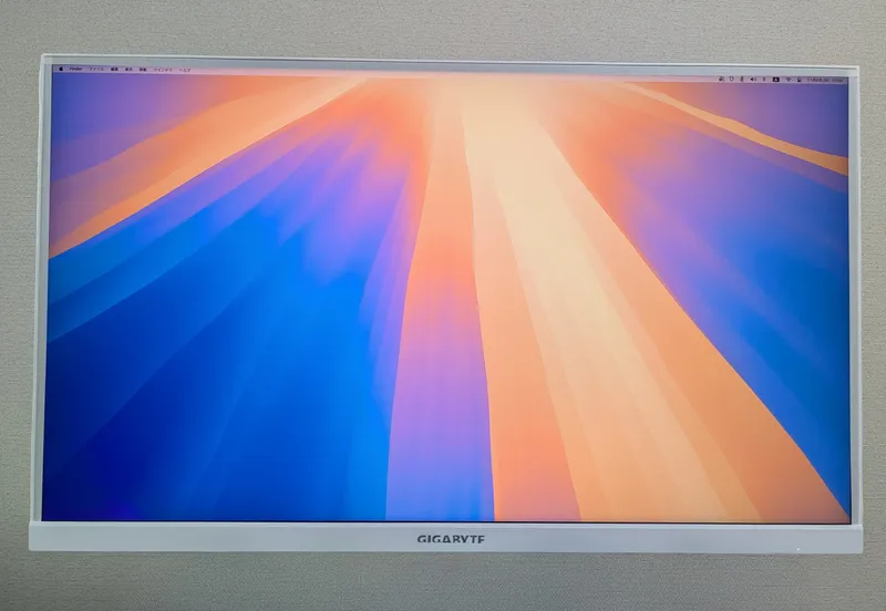 非表示エリアにマスキングテープを貼った